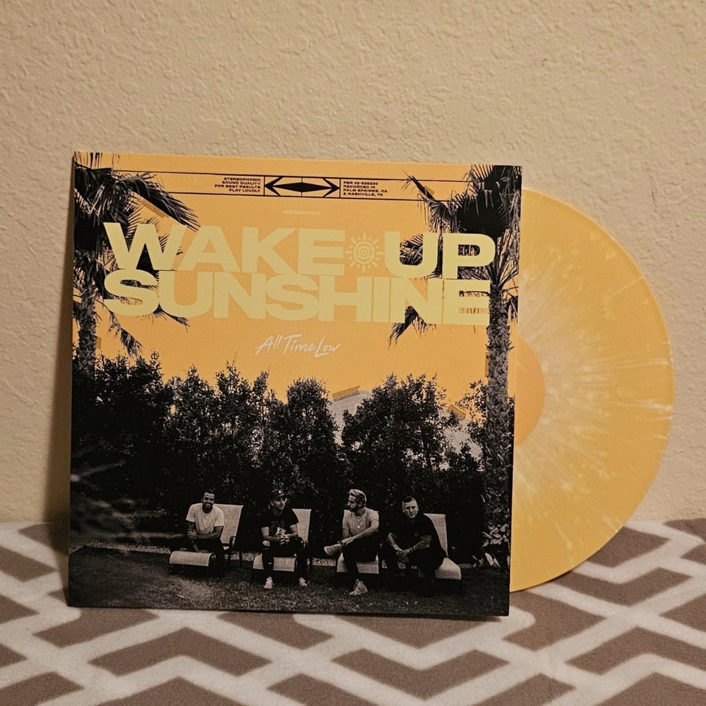 all time low wake up sunshine vinyl